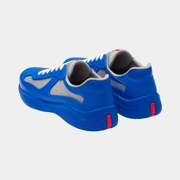 Prada America's Cup Soft Rubber And Bike Fabric Sneaker - Picture 4 of 6